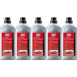 Liqui Moly 1542 Auto-Wasch & Wachs 5x 1l = 5 Liter