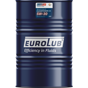 Eurolub Cleanpower C1 5W-30 Motoröl 208l Fass