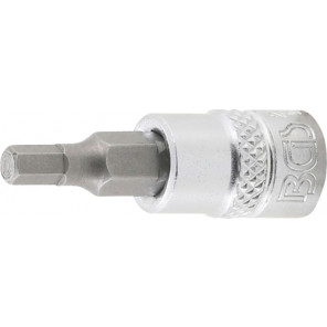BGS Bit-Einsatz | Antrieb Innenvierkant 6,3 mm (1/4"") | Innensechskant 5/32""