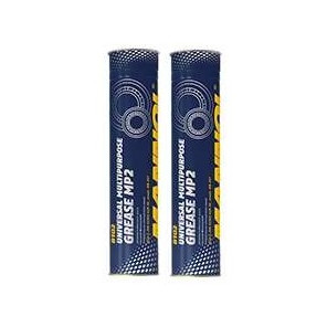 Mannol MP-2 Multipurpose Grease Universal Mehrzweckfett Kartusche 2x 400 Gramm