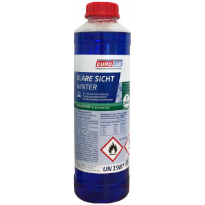 Eurolub Scheibenfrostschutz Klare Sicht Winter Konzentrat -60°C 1l