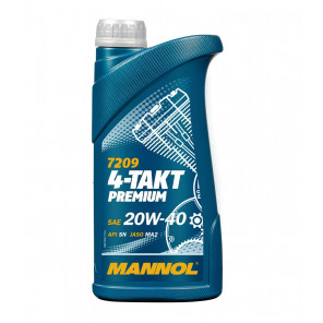 MANNOL 7209 4-TAKT Premium SAE 20W-40 1L