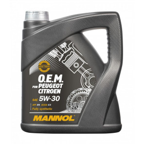 MANNOL 7703 O.E.M 5W-30 Motoröl (Peugeot/Citroen) 4l