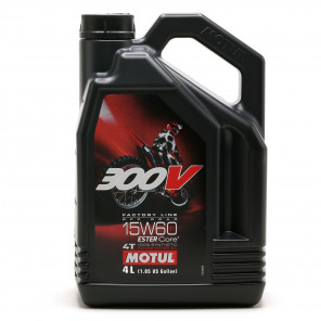 Motul 300V 4T Factory Line 15W-60 Off Road Motorrad Motoröl 4l