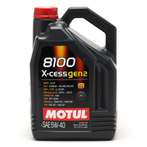 Motul 8100 X-cess 5W-40 Motoröl 5l