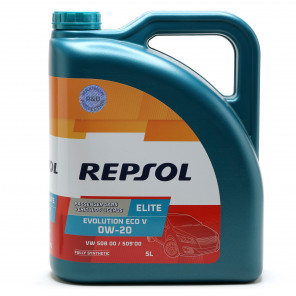 Repsol Motoröl ELITE EVOLUTION ECO V 0W-20 5 Liter