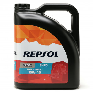 Repsol LKW/ NKW Motoröl SUPER TURBO DIESEL SHPD 15W40 5 Liter