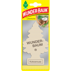 Wunderbaum® Kokosnuss - Original Auto Duftbaum Lufterfrischer