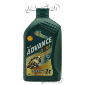 Shell Advance Ultra 2T vollsynthetisches Motorrad Motoröl 1l