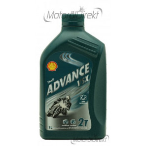 Shell Advance VSX 2T teilsynthetisches Motorrad Motoröl 1l