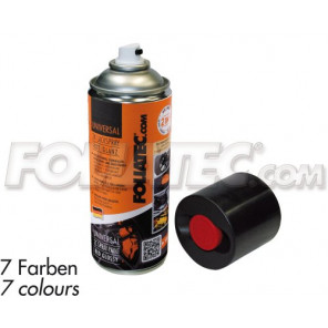 Foliatec Universal 2K Lackspray, rot glänzend