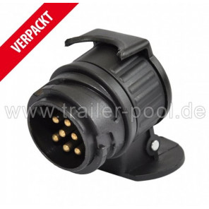 Trailer Pool Super-Miniadapter von 13 auf 7 Pol SB-verpackt
