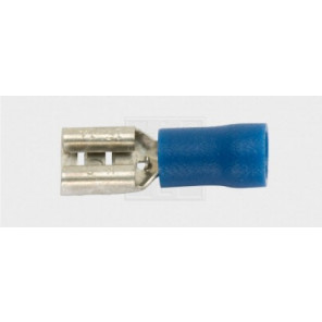 Flachsteckhülse Steckverteiler 6,3/1,5-2,5mm², blau 5Stk.