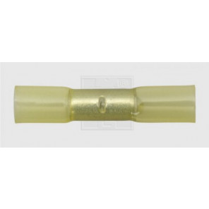 Wärmeschrumpfstoßverbinder 4 - 6 mm², gelb 2Stk.