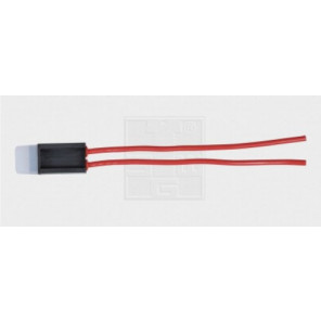 Sicherungshalter für Flachstecksicherungen Mini, spritzwassergeschützt, mit Kabel 30A / 2,5mm² 1Stk.