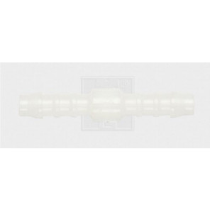 Schlauchverbinder gerade 6 mm, Kunststoff 2Stk.