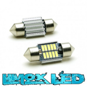 LED Soffitte C5W 31mm 10x 4014 SMD Weiß