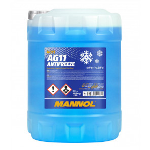 Mannol Kühlerfrostschutz Antifreeze AG11 -40 longterm Fertigmischung 10l Kanister