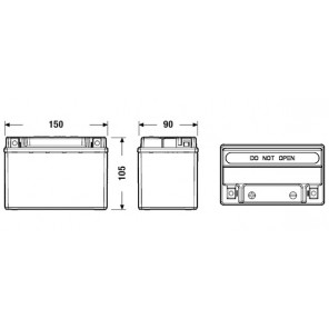 EXIDE Starterbatterie