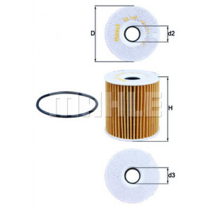 MAHLE Ölfilter
