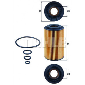 MAHLE Ölfilter