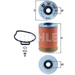 MAHLE Ölfilter
