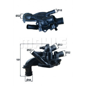 MAHLE Thermostat, Kühlmittel