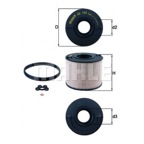 MAHLE Kraftstofffilter
