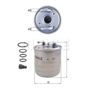 MAHLE Kraftstofffilter