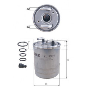 MAHLE Kraftstofffilter