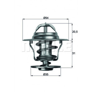 MAHLE Thermostat, Kühlmittel