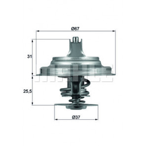 MAHLE Thermostat, Kühlmittel