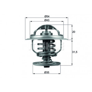 MAHLE Thermostat, Kühlmittel