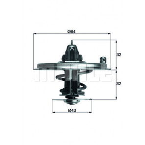 MAHLE Thermostat, Kühlmittel