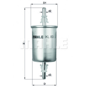MAHLE Kraftstofffilter