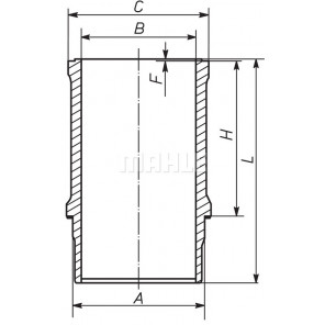 MAHLE Zylinderlaufbuchse