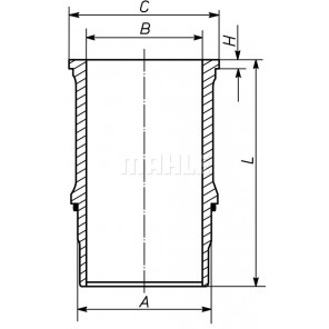 MAHLE Zylinderlaufbuchse