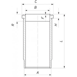 MAHLE Zylinderlaufbuchse
