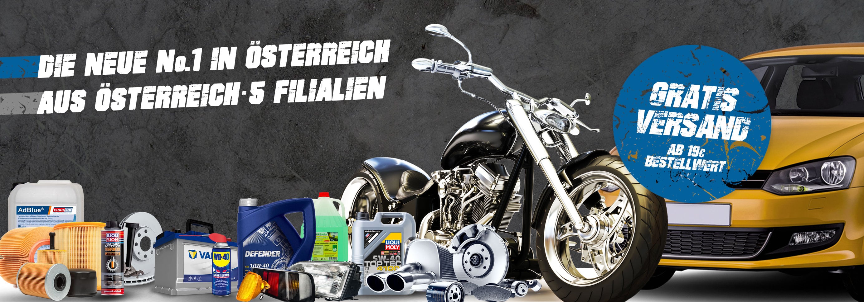  Autoteile aus Österreich kaufen im Onlineshop von