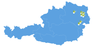 Map of Austria